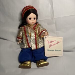 Madame Alexander International Doll Turkey 587 Box Tag 8"